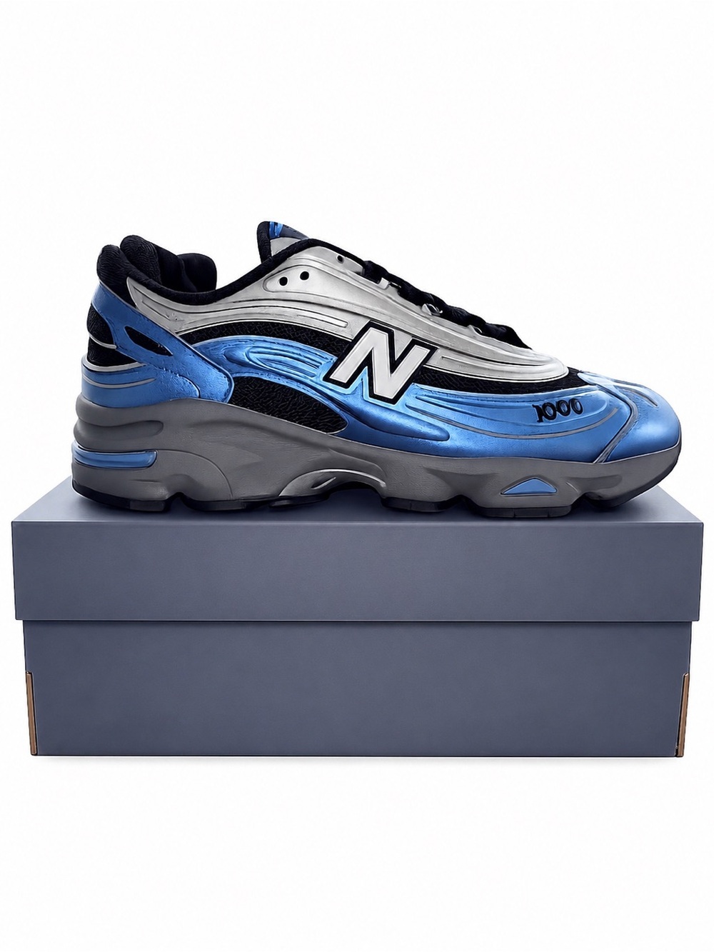 New Balance 1000 M1000ENV Sea Stone Navy Y2K ABZORB Sneakers Men's 10.5 D